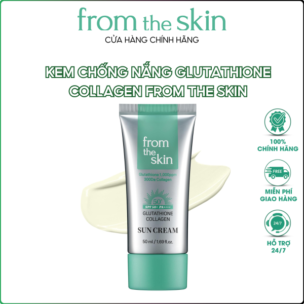 Kem Chống Nắng Glutathione Collagen Sun Cream From The Skin 50ml