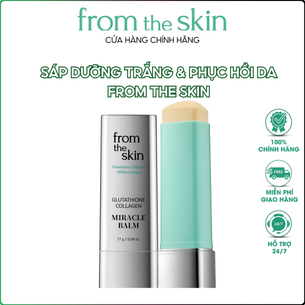 Kem Dưỡng Da Dạng Thỏi Glutathione Collagen From The Skin Miracle Balm 17g
