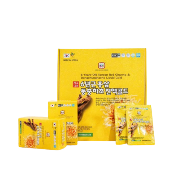 Nước Sâm Đông Trùng NongHyup Hộp Vàng 30 gói