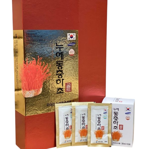 Nước Đông Trùng Hạ Thảo Nongzinsicphum Silk Worm Dong Chung Ha Cho Gold